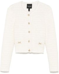 Marc Cain - Logo-Plaque Cardigan - Lyst