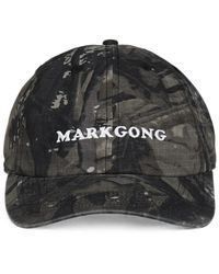 Markgong - Logo-Embroidered Camouflage-Print Baseball Cap - Lyst