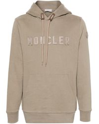 Moncler - Hoodie mit Logo-Patch - Lyst