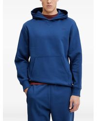 The North Face - Hooded Logo-Embroidery Hoodie - Lyst