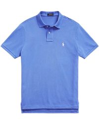 Polo Ralph Lauren - Cotton Polo Shirt With Embroidered Logo - Lyst