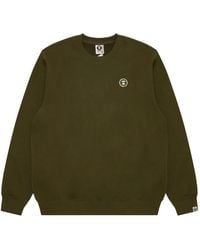 Aape By A Bathing Ape - Aapenow Moonface Crew-Neck Sweatshirt - Lyst