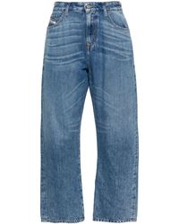 DIESEL - 1999 D-Reggy Mid Waist Straight Jeans - Lyst