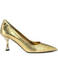 Madison Maison - Zapatos De Tacón Annuccia Con Efecto De Piel De Cocodrilo - Lyst