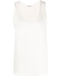 P.A.R.O.S.H. - Scoop Neck Tank Top - Lyst