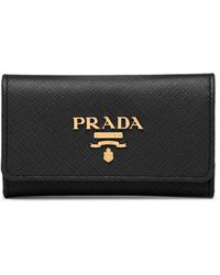 Prada - Snap Key Case - Lyst