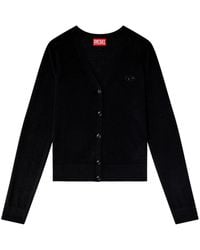 DIESEL - M-Alima Knit Cardigan - Lyst