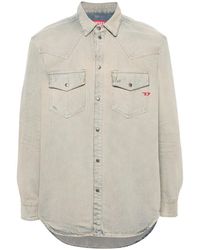 DIESEL - Denim Shirt - Lyst
