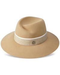 Maison Michel - Chapeau Virginie À Détail De Ruban - Lyst