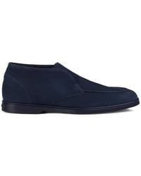 Doucal's - Suede Slip-On Ankle Boots - Lyst