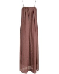 Alysi - Print Midi Dress - Lyst