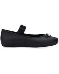 Melissa - Sophie Scrunch Ballet Flats - Lyst
