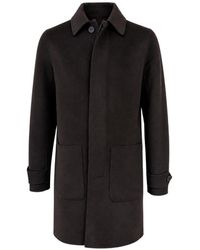 Franzese Collection - Single-Breasted Wool Coat - Lyst