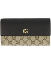 Gucci - Logo Leather Wallet - Lyst