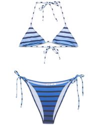 Jean Paul Gaultier - Marinière Dégradé Bikini - Lyst