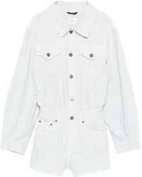 Haikure - Button-Fastening Playsuit - Lyst