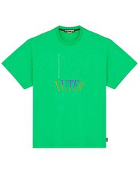 Iuter - Hand Graphic-Detail Cotton T-Shirt - Lyst