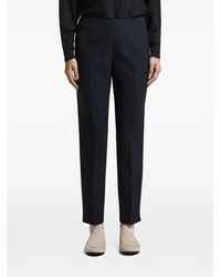 Peserico - Pressed-Crease Trousers - Lyst