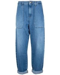 CIGALA'S - Vaqueros Baggy Fatigue Con Bolsillo De Parche - Lyst