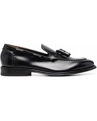Henderson - Grained Leather Loafers - Lyst