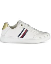 Tommy Hilfiger - Baskets À Bandes Tricolores - Lyst