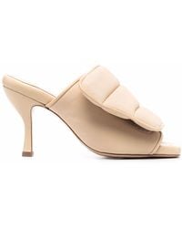 Gia Borghini - Padded Touch-strap High-heel Mules - Lyst