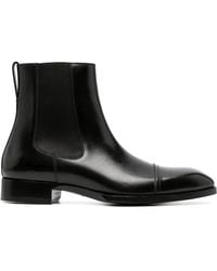Tom Ford - Leather Elkan Chelsea Boots - Lyst