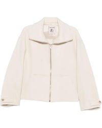 Semicouture - Zip-Up Button-Cuff Jacket - Lyst