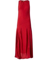 Pinko - Tie-Neck Sleeveless Maxi Dress - Lyst