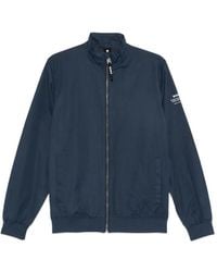 Ecoalf - Logo-Print Zip-Up Jacket - Lyst