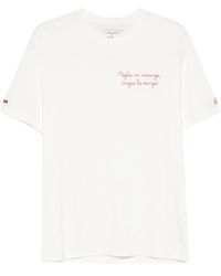 MC2 Saint Barth - X Yuppies Embroidered-Detail T-Shirt - Lyst