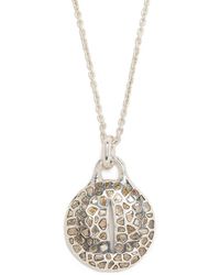 Parts Of 4 - Disk Diamond Necklace - Lyst