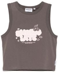Chocoolate - Logo-Print Tank Top - Lyst