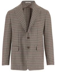 Tagliatore - Check Wool Blazer - Lyst