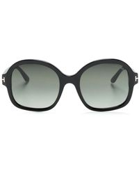 Tom Ford - Hanley Oversized Square-Frame Sunglasses - Lyst