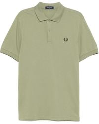 Fred Perry - Logo-embroidered polo shirt - Lyst