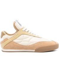 Chloé - Quilted-Panel Sneakers - Lyst