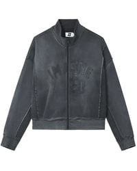 Izzue - Faded-Effect Logo-Patch Sweatshirt - Lyst
