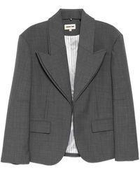 ShuShu/Tong - Peak-Lapel Blazer - Lyst