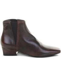 LORENA PAGGI - Botas Chelsea Con Puntera Cuadrada - Lyst