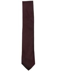 ZEGNA - Micro-Pattern Silk Tie - Lyst