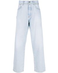 Dames Kleding voor voor Jeans voor Jeans met rechte pijp Acne Studios Denim Straight Jeans in het Blauw 