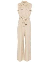 Pennyblack - Belted Sleeveless Jumpsuit - Lyst