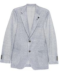 Lardini - Blazer À Simple Boutonnage - Lyst