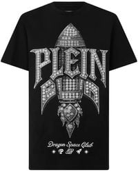 Philipp Plein - Round Neck Rocket Stones T-Shirt - Lyst