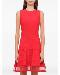 McQueen - Sleeveless Knit Dress - Lyst