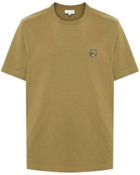Maison Kitsuné - Fox Patch T-Shirt - Lyst