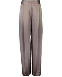 The Sei - Pleated Satin Trousers - Lyst