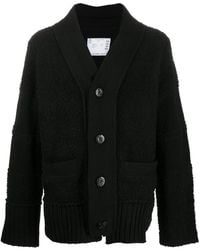 Sacai - Button-Down Cardigan - Lyst