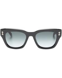 Akoni - Nebula Sonnenbrille Mit Geometrischem Gestell - Lyst